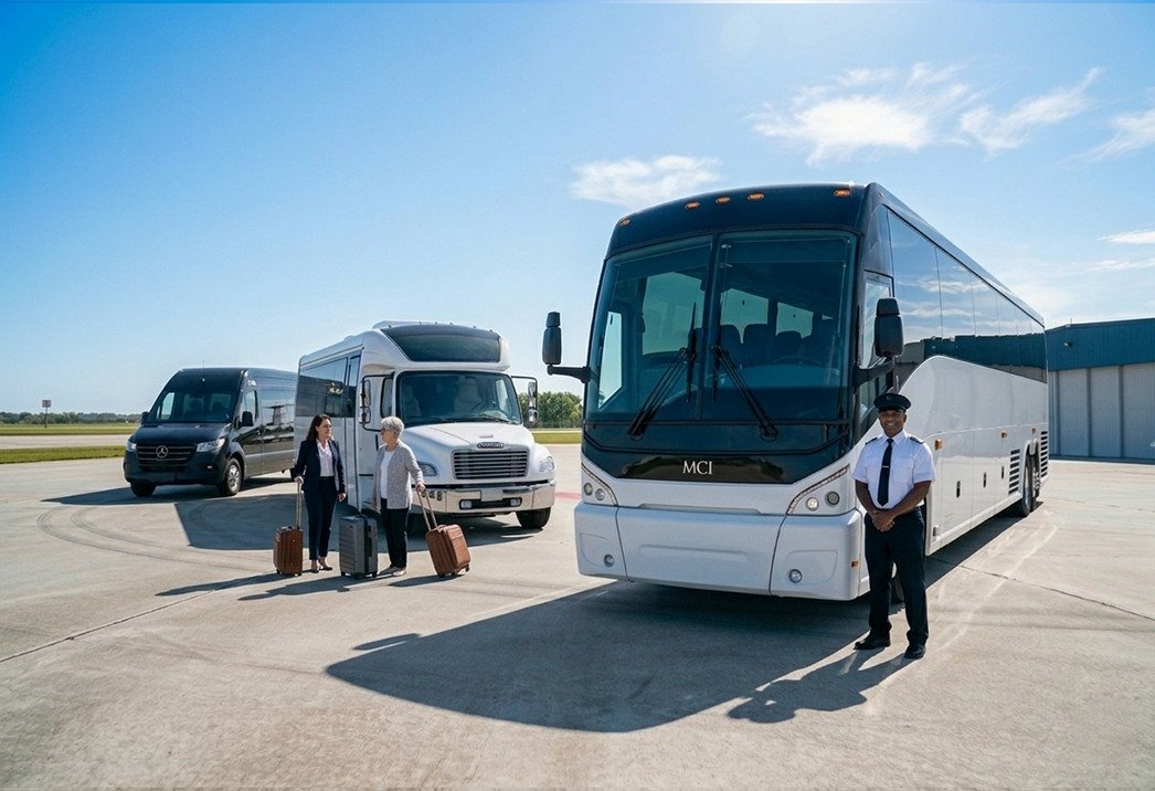 Ground Buses Luxury Fleet - Premium Charter Vehicles
